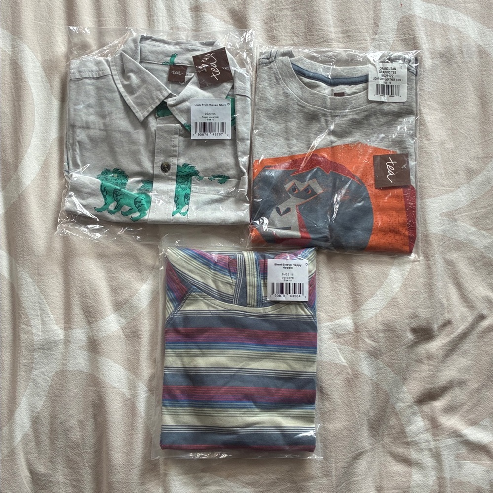 Tea Collection Kids' Shirts size 10 lot
